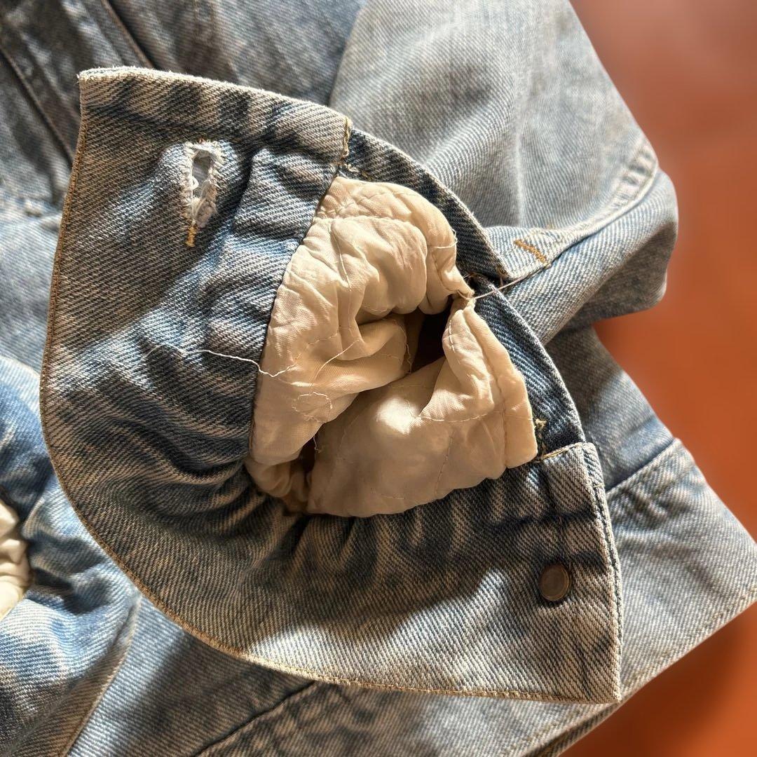 Lee ストームライダーUSA製デニムボアジャケット希少38サイズ