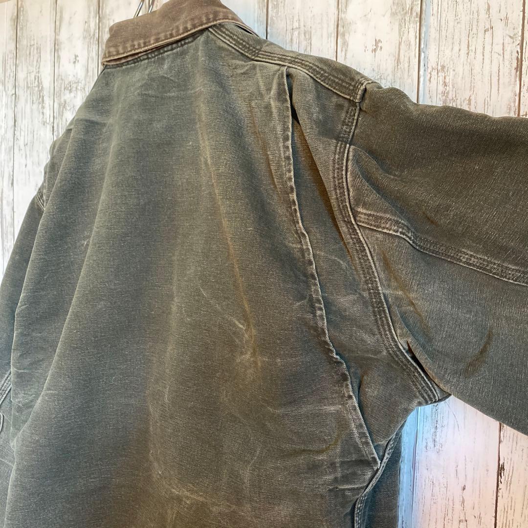 【。】カーハート デトロイトジャケット J97 MOS モスグリーン XL