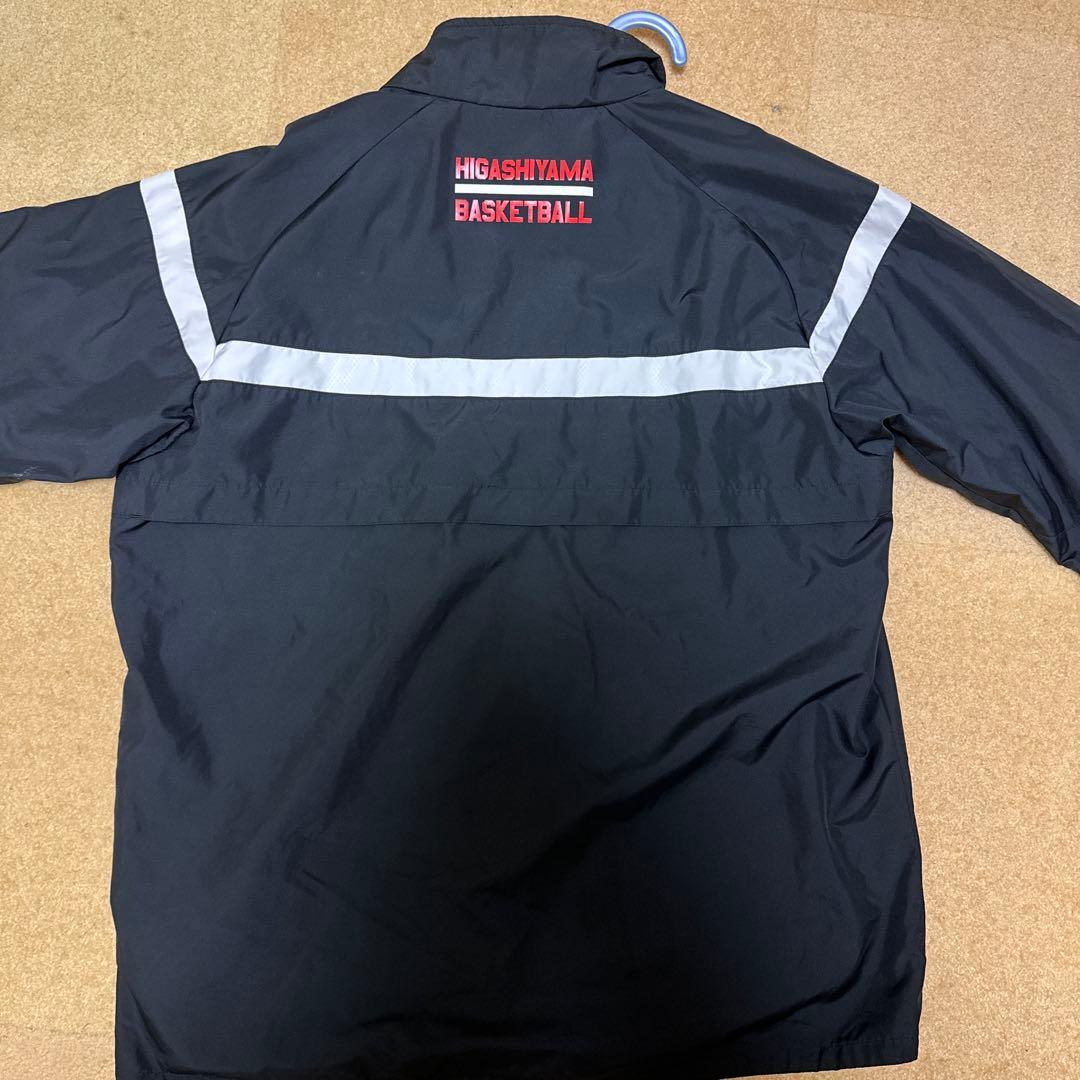 東山バスケットボールMizuno バスケットボールジャケット 黒/赤