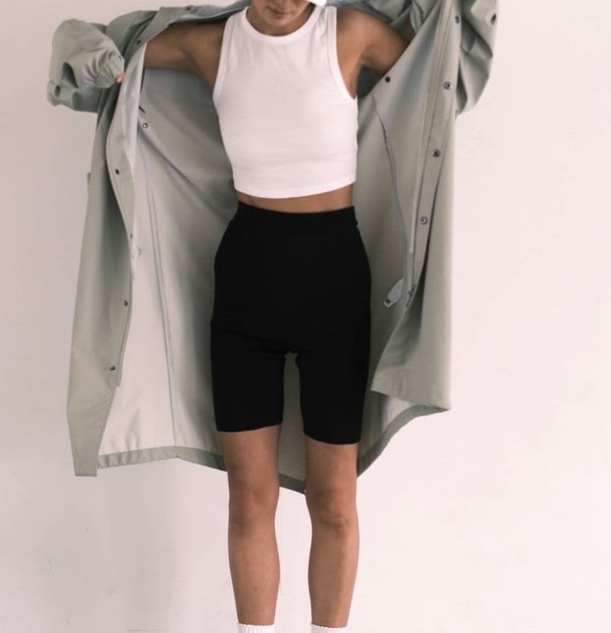 Nala レギンス　High waist half leggings