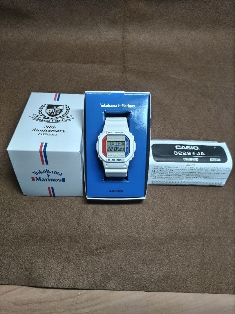 【希少】G-SHOCK DW-5600VT 横浜Fマリノス 20周年限定モデル