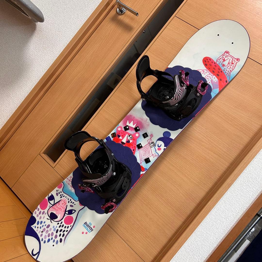 バートン チクレット スノーボードセット 115cm キッズ ジュニア
