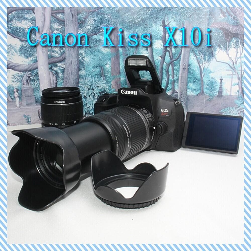 ❤️最新高性能モデル❤️Canon Kiss X10i 超望遠ダブルレンズ❤️
