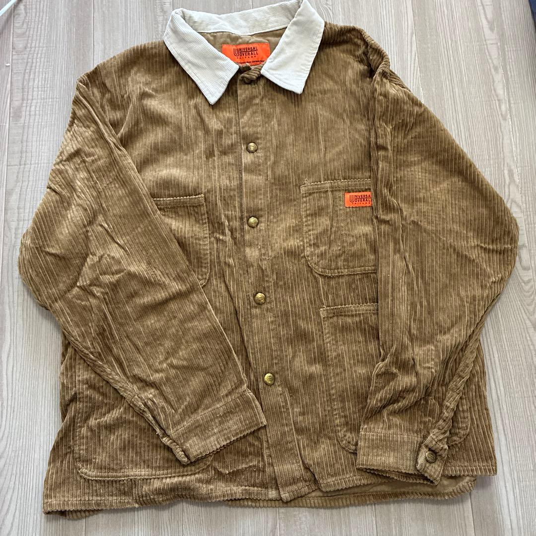 UNIVERSAL OVERALL コーデュロイ カバーオールセットアップ