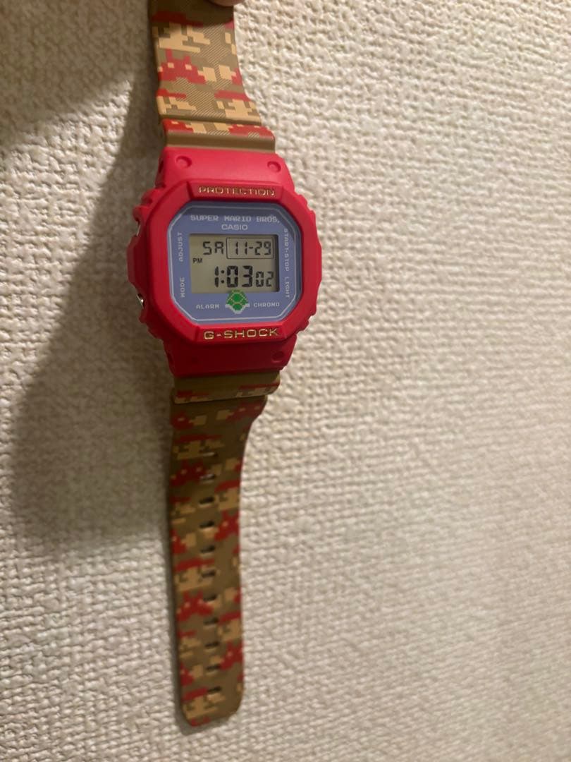 へ*ん様 試着のみ　スーパーマリオ　G-SHOCK SUPERMARIOBROT