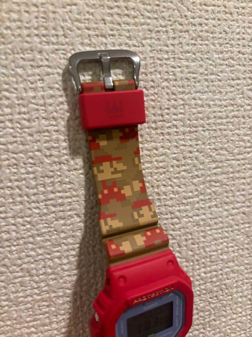 へ*ん様 試着のみ　スーパーマリオ　G-SHOCK SUPERMARIOBROT