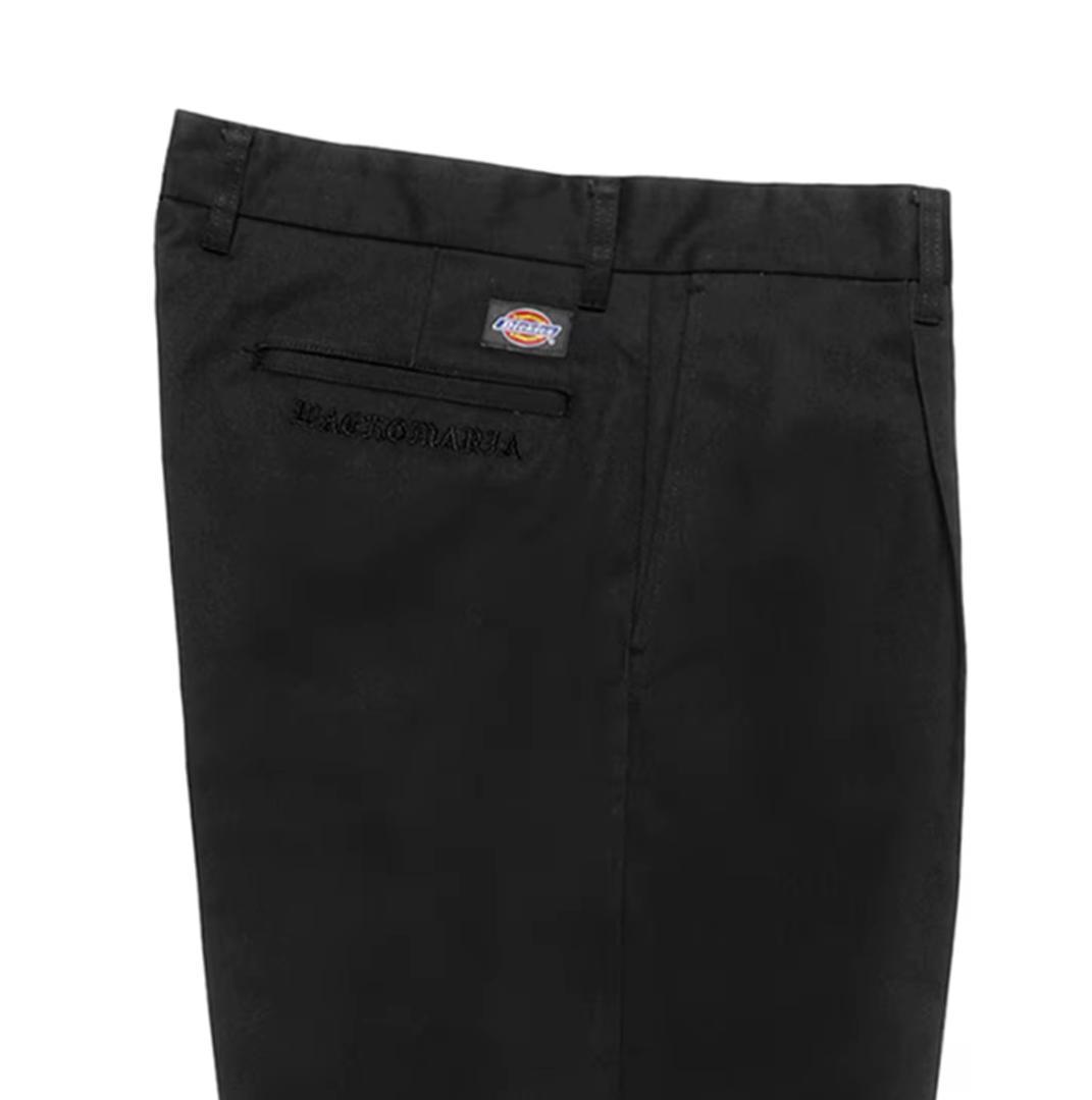 ワコマリア ディッキーズ L 24FW ブラック PLEATED TROUSER