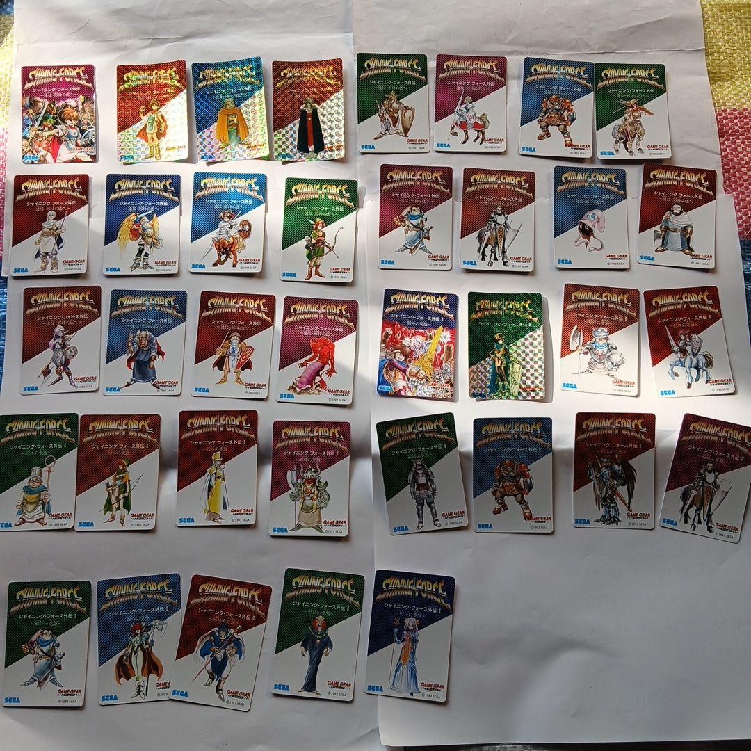 シャイニングフォース外伝　カード　37枚