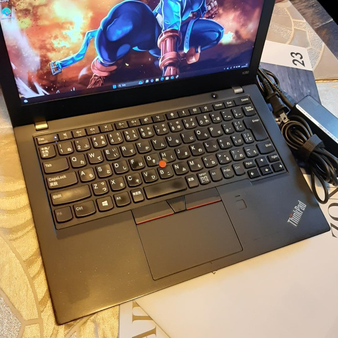 Windowsノート本体 Lenovo X280 i5 8350U 256G 8G 1920x1080