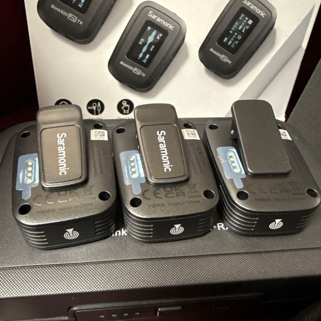 Saramonic Blink500 PRO B2-JP 送信機2台受信機1台