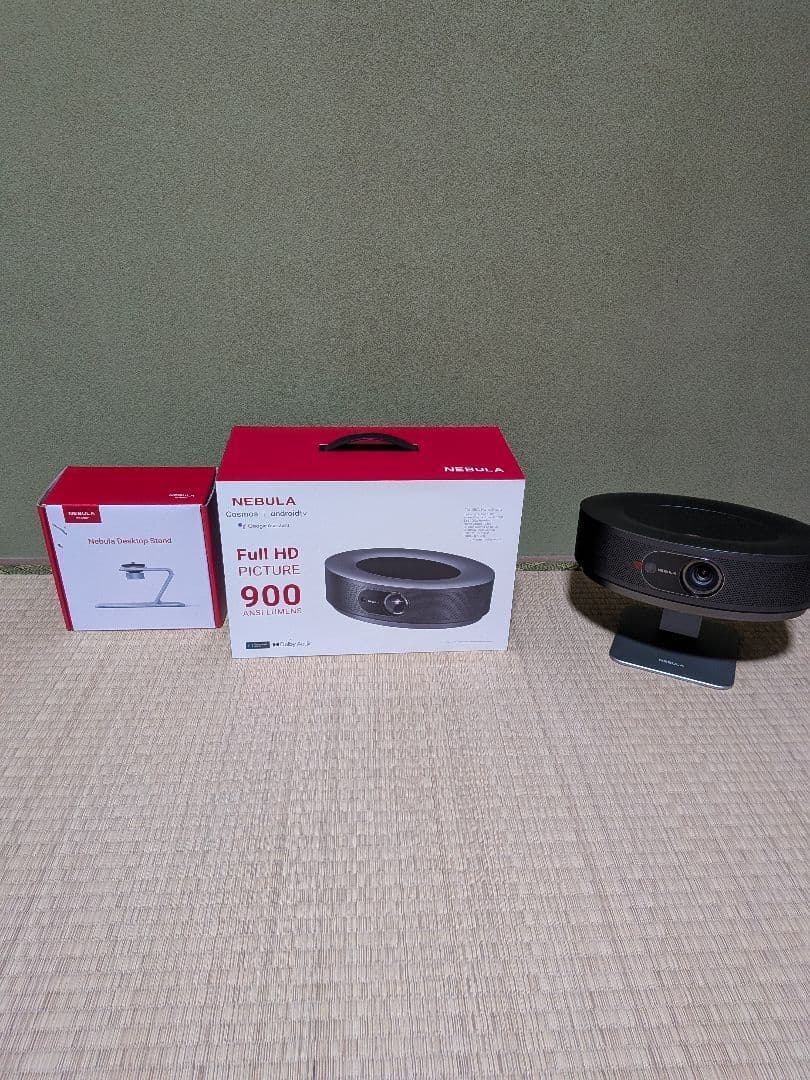 【美品】ANKER Nebula COSMOS プロジェクター 純正三脚セット