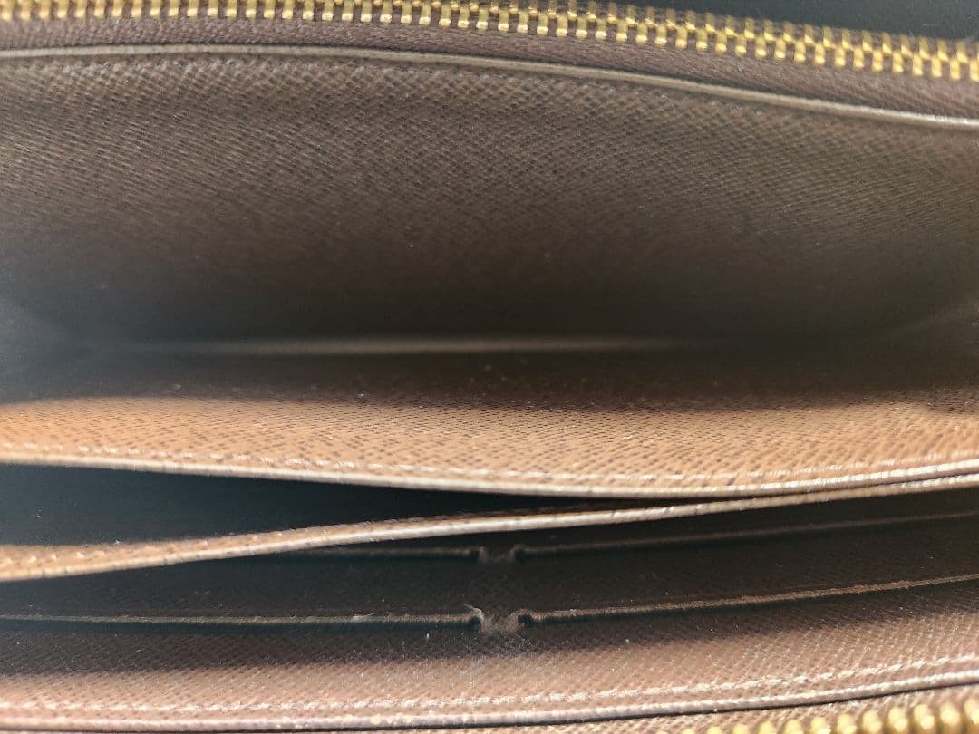 LOUIS VUITTON ジッピーウォレット ラウンドファスナー長財布 ダミエ