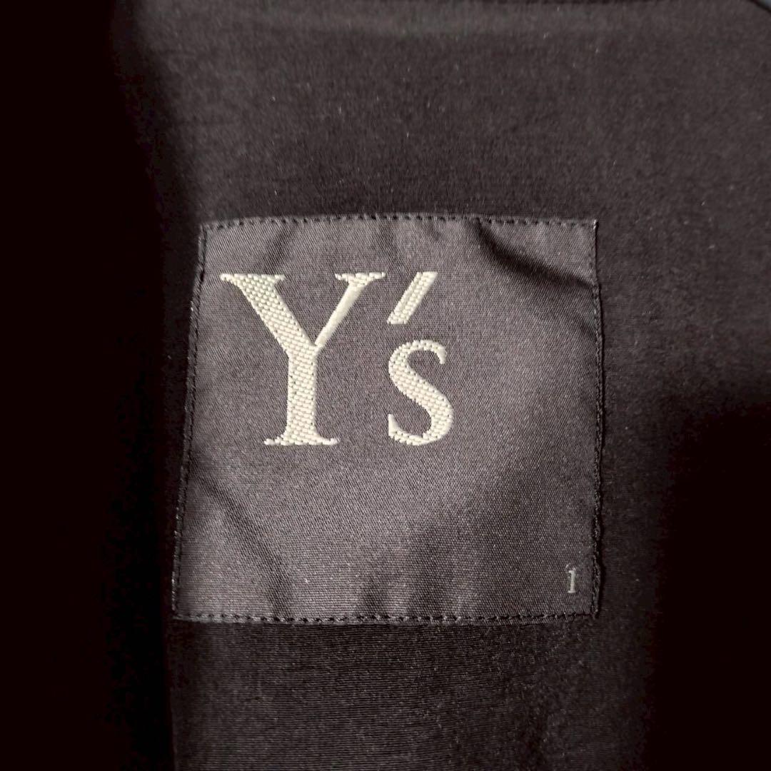 ワイズ Y's ヨウジヤマモト ロングジレ ベスト ポリエステル ノースリーブ黒