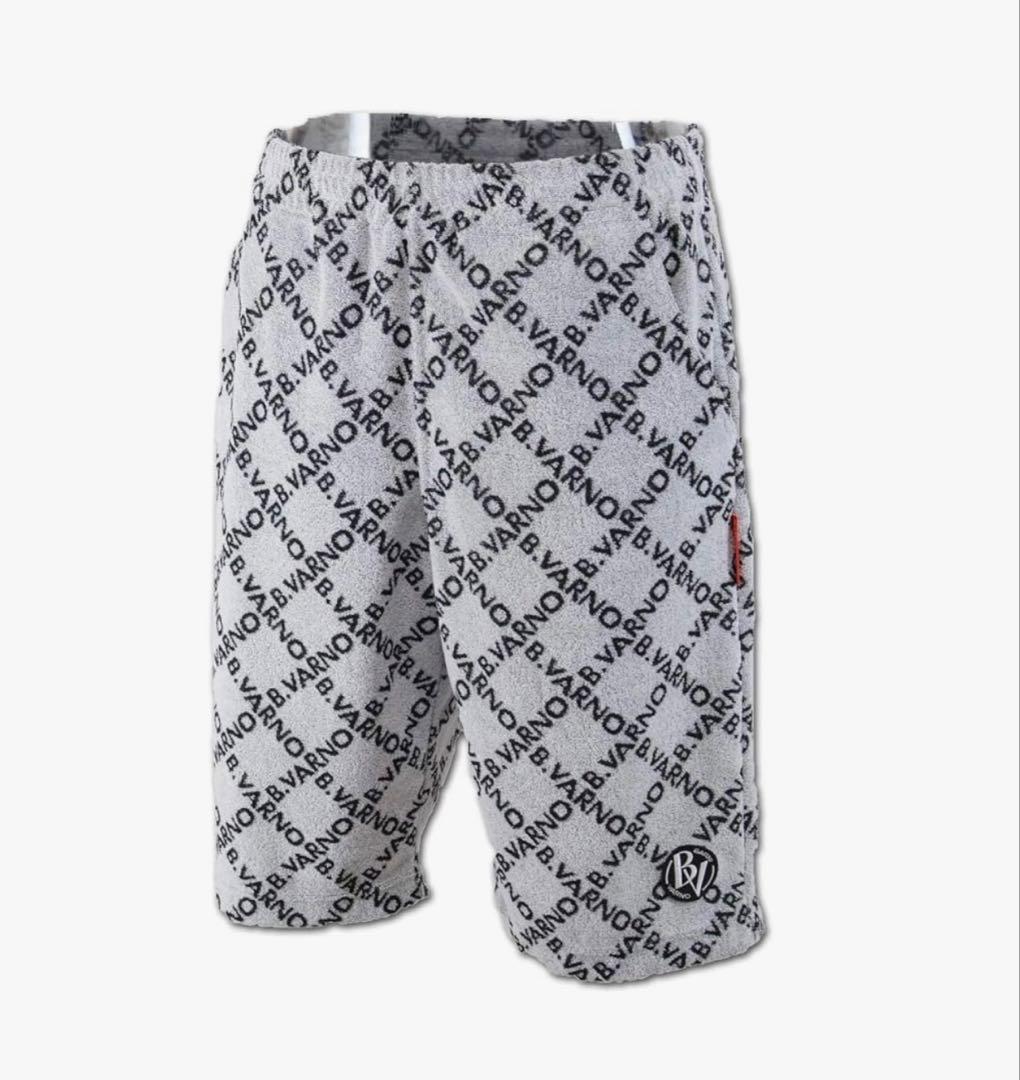 BARNI VARNOバーニヴァーノ☆ロゴ柄ショートパンツ メンズ