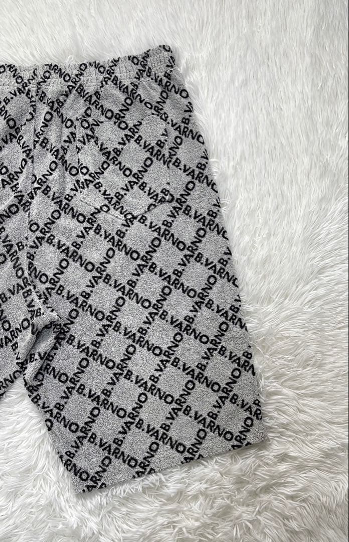BARNI VARNOバーニヴァーノ☆ロゴ柄ショートパンツ メンズ