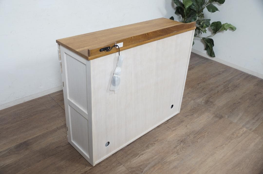 FAX台　引き出しいっぱいチェスト　電話台 収納