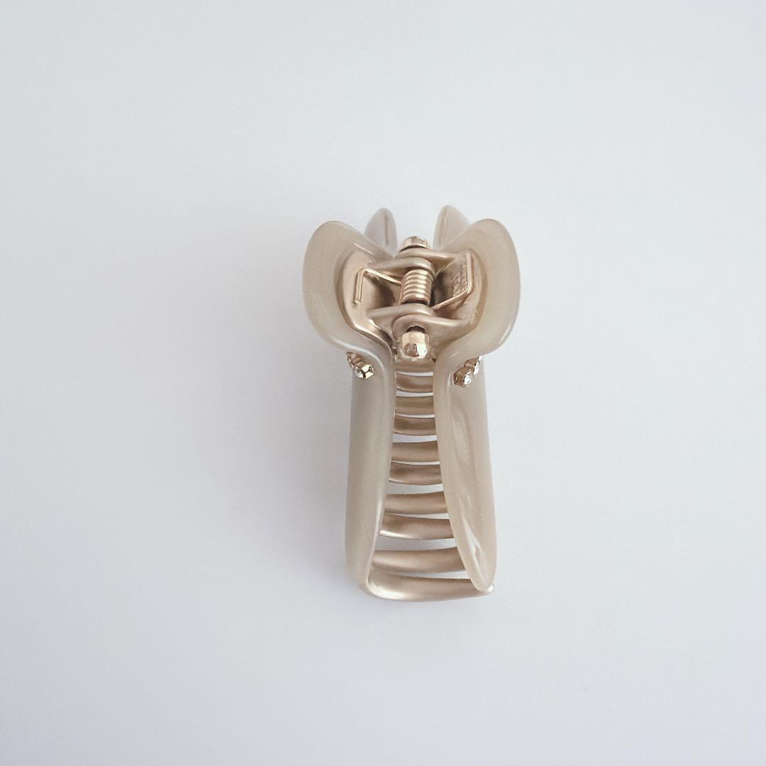 【新品】 acca ニューコラーナ　クリップ　M ベージュ