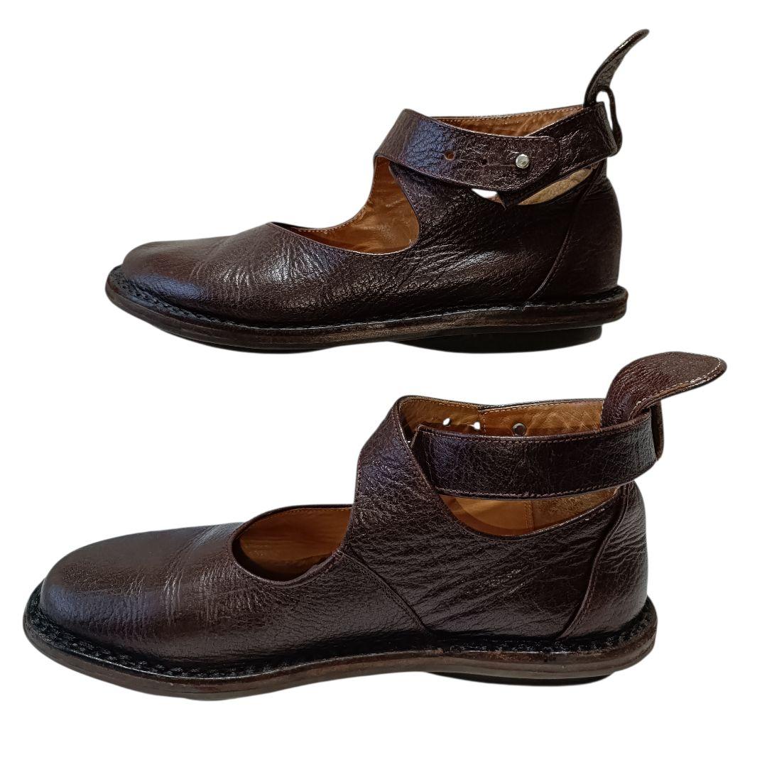 トリッペン　trippen vivienne 24cm ダークブラウン　シボ