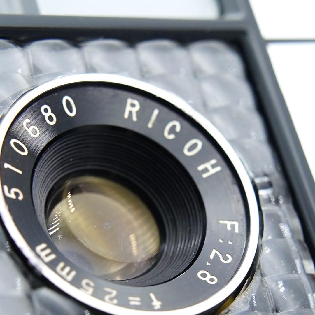 【動作確認・清掃済み＊試写あり】カメラケースつ付き♪リコーオートハーフE 花柄