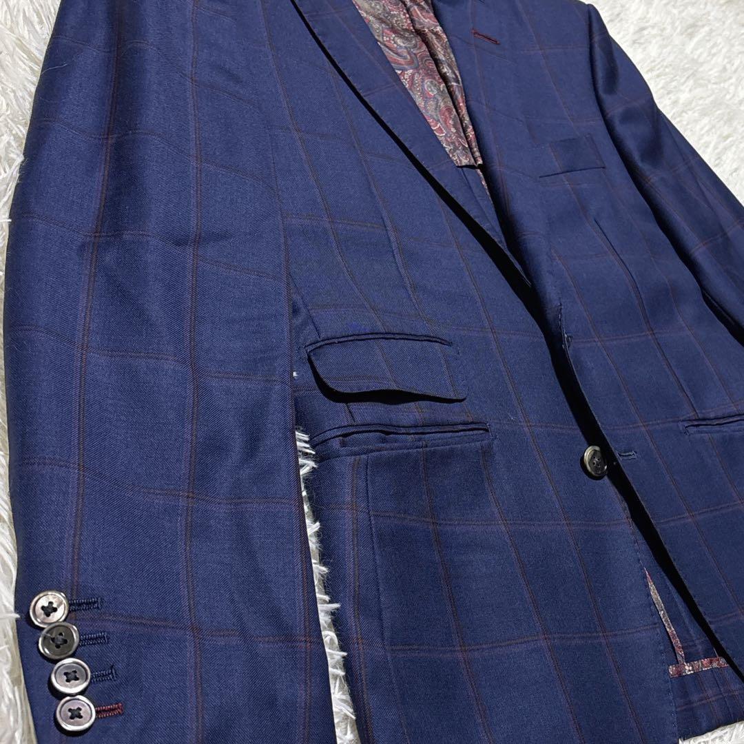 美品✨ DORMEUIL AMADEUS オーダースーツ ペイズリー 3ピース