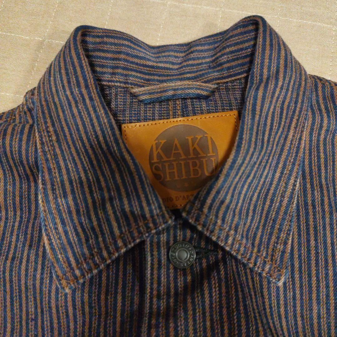 m*a様 STUDIO D’ARTISAN ストライプカバーオール サイズ40