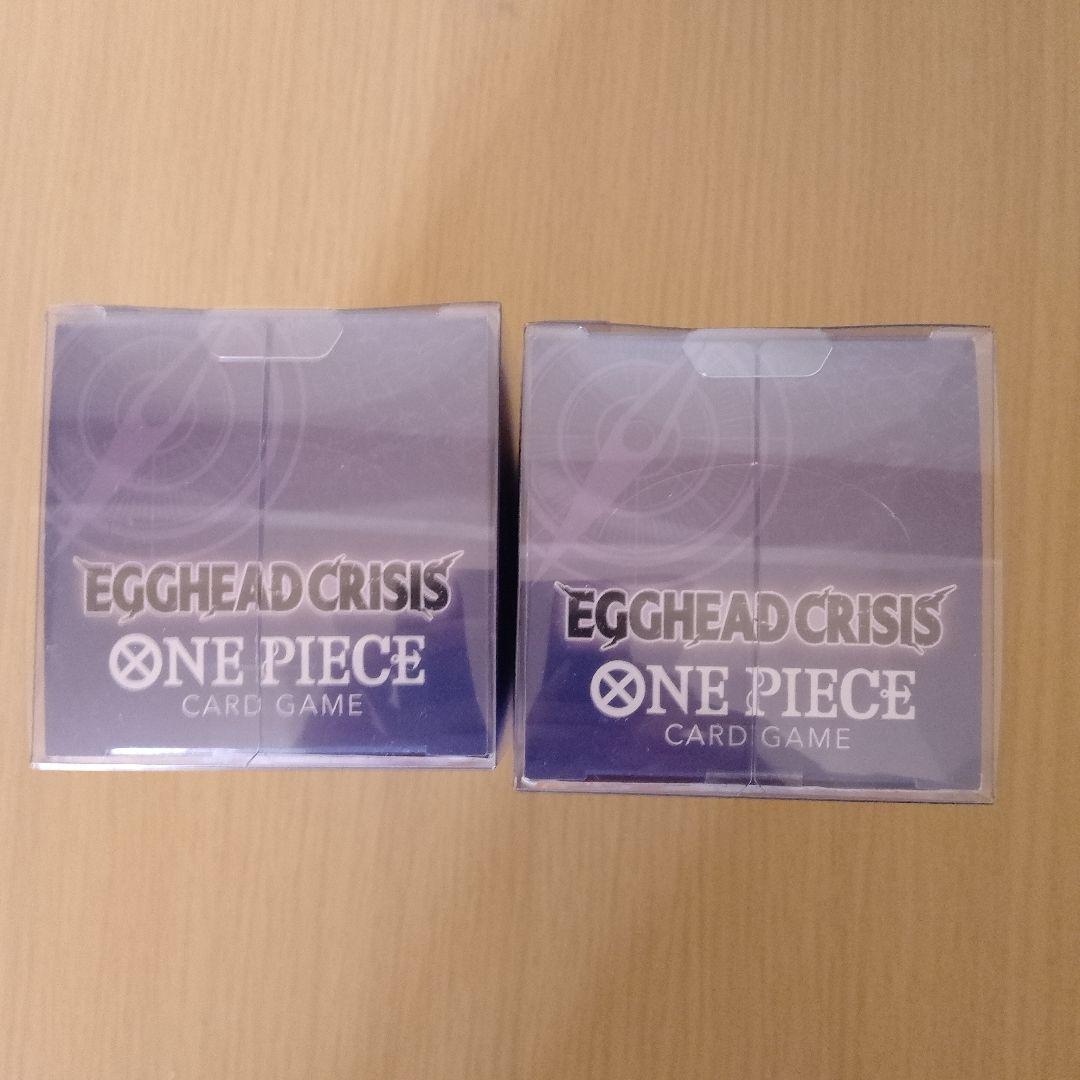 【新品未開封テープ付きローダー付き】EGGHEAD CRISIS 2BOX