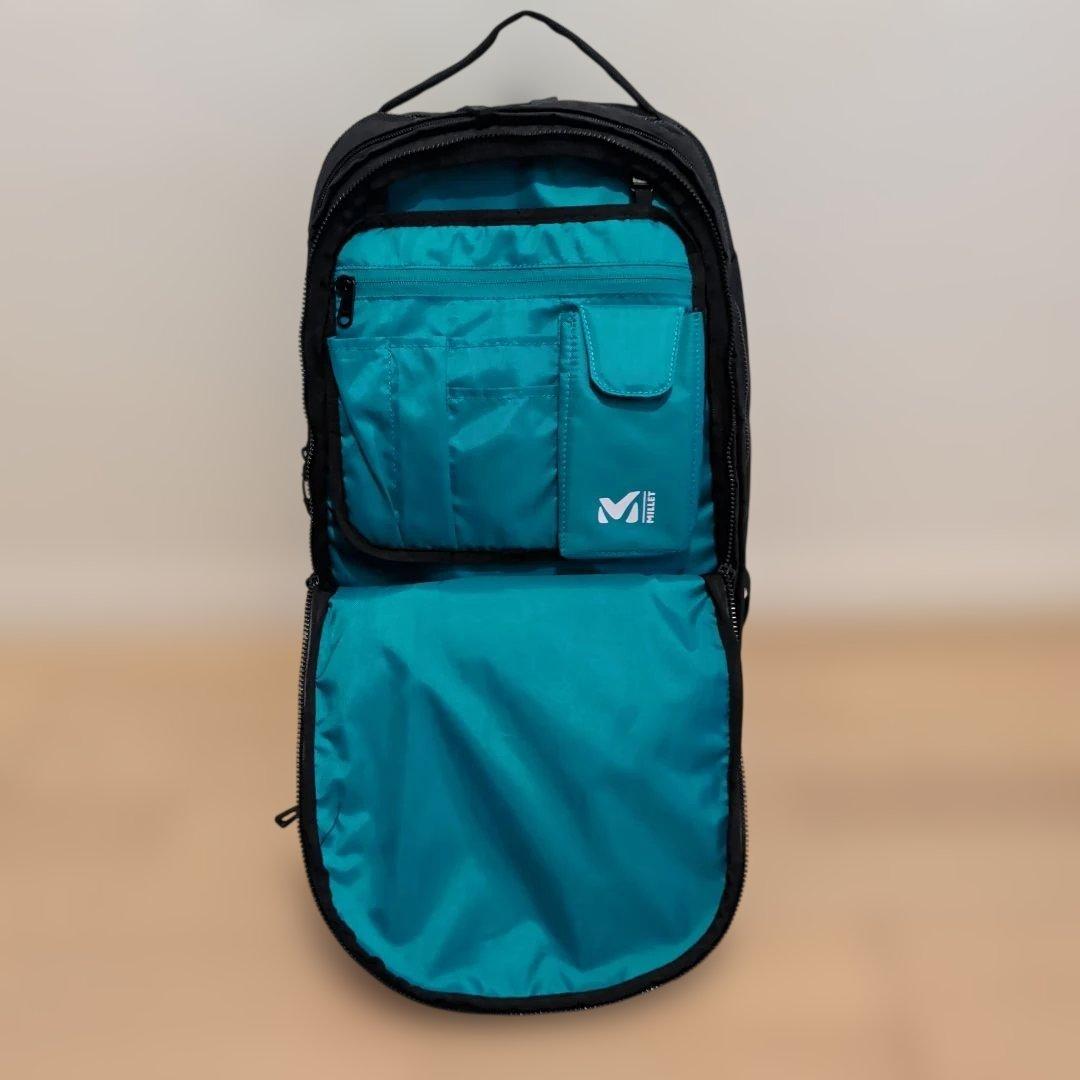 ミレー EXP 20 旧ロゴ　チャコールヘザー 拡張機能付バックパック