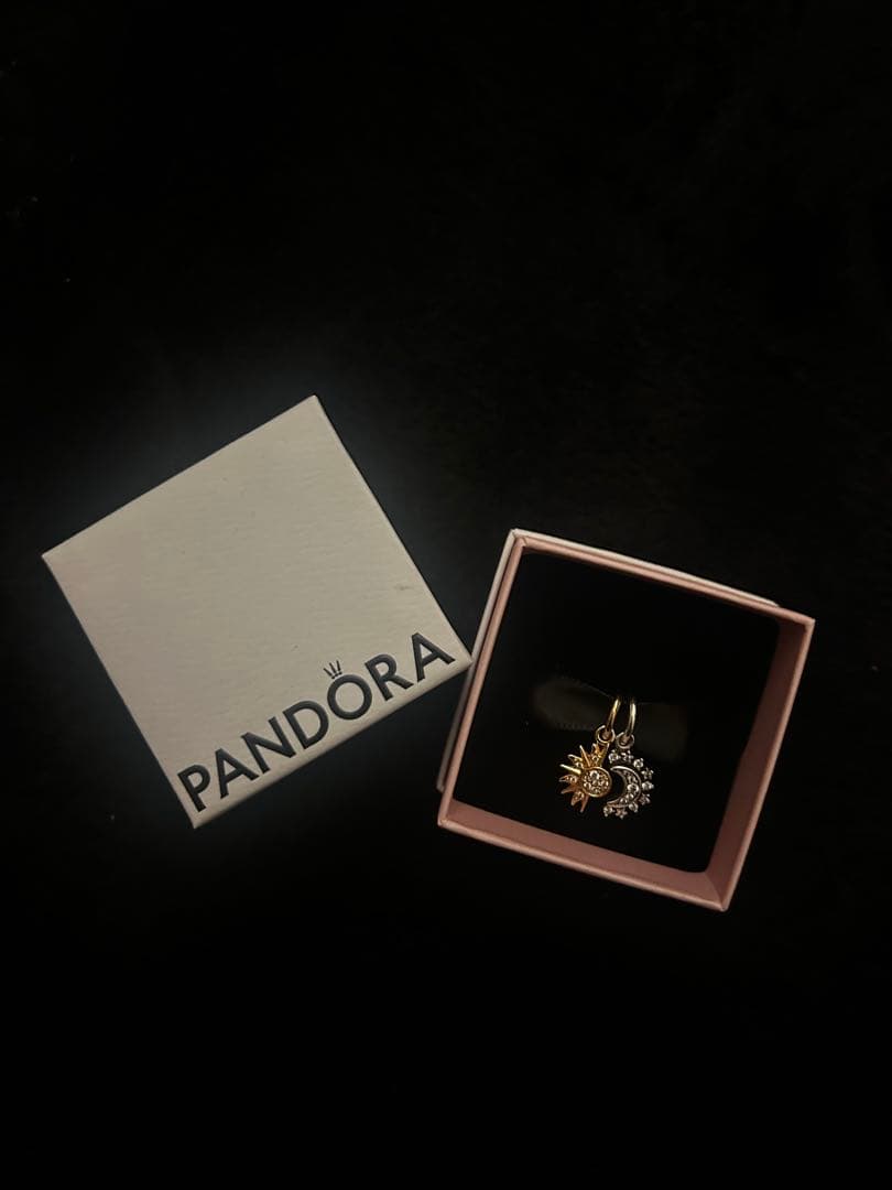 Pandora 太陽と月のチャーム