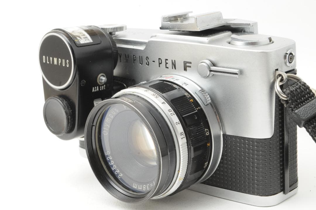 ★美品★OLYMPUS PEN-FV & 38mm F1.8 & 露出計