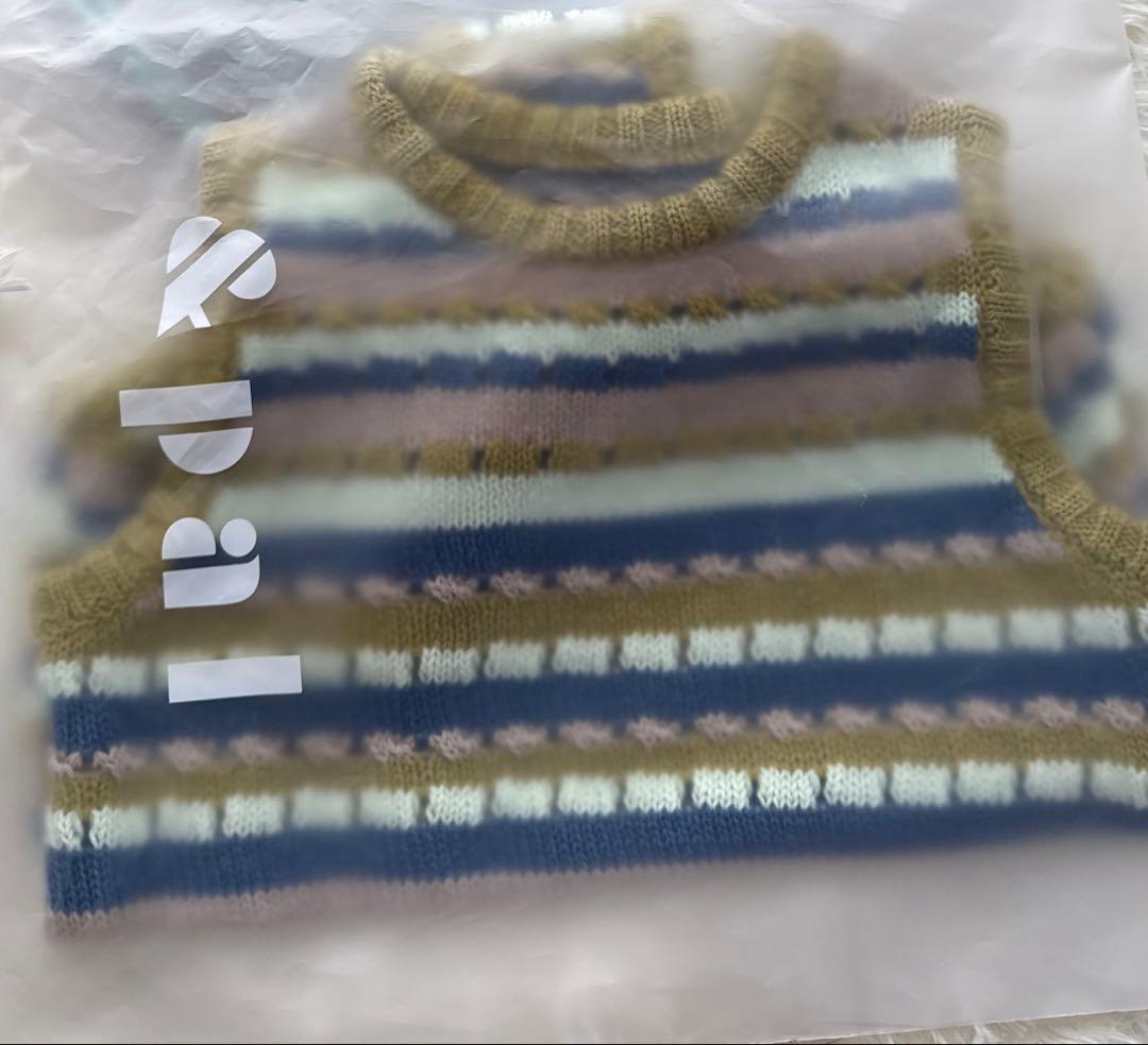 ロンパース・カバーオール &pal Openworkknittingsleevelessrompers