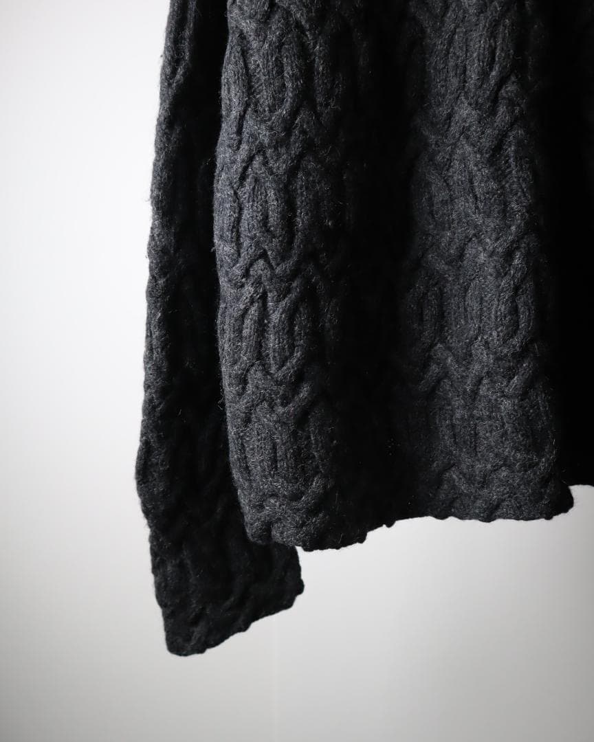 J.CREW 90s ケーブル チャンキー ウール ニット セーター 巨人タグ