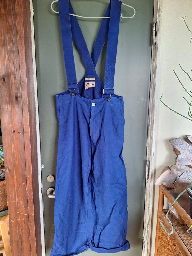 ナイジェルケーボンライブロ / 尾錠付き サロペットパンツ ワークパンツ