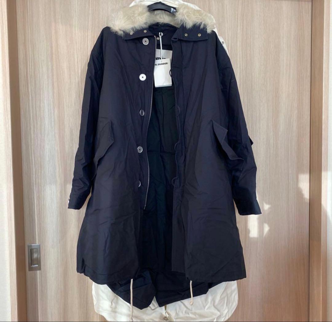 JIL SANDER 19aw ファーモッズコート　ダウン