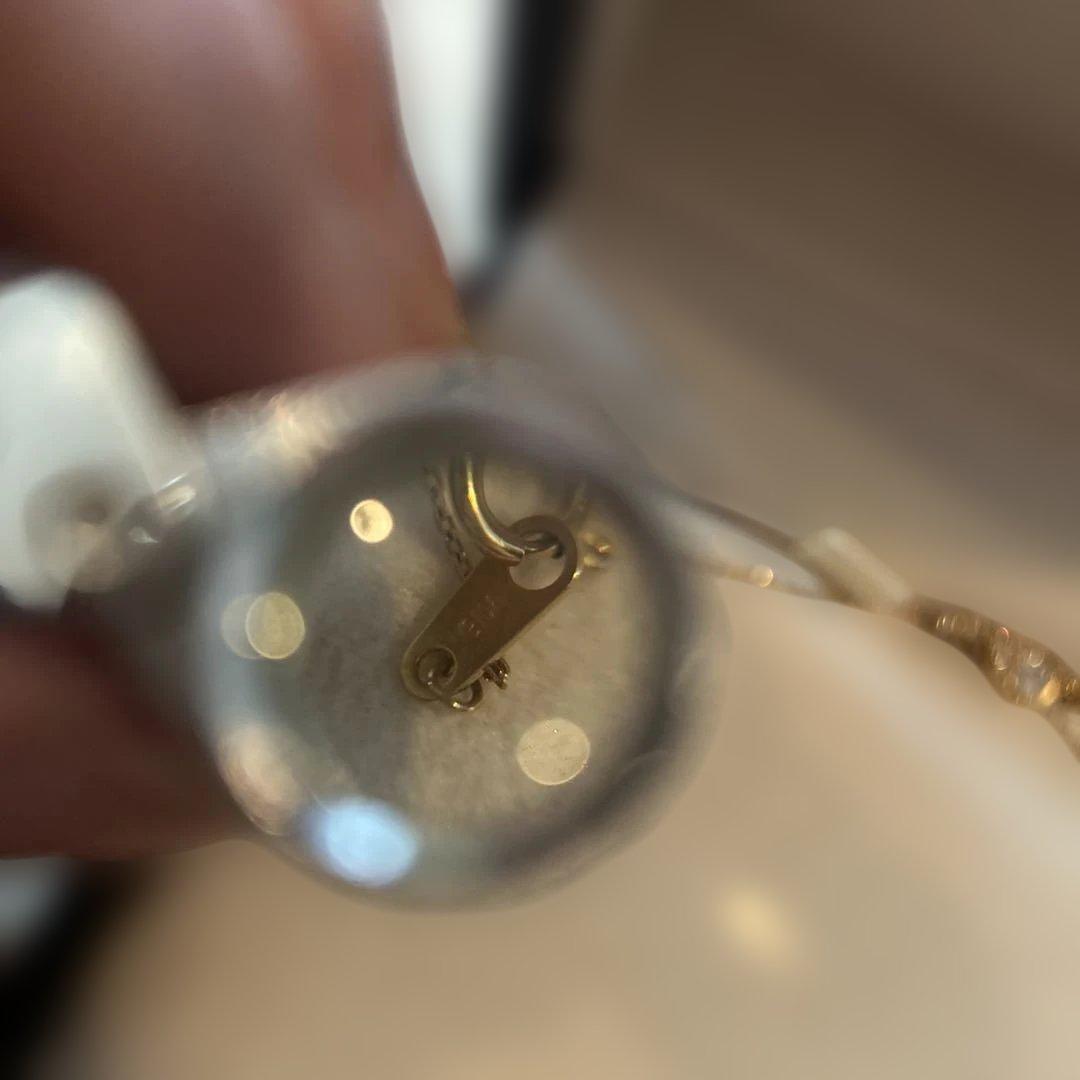 バンドーム青山　k18ダイヤモンドネックレス