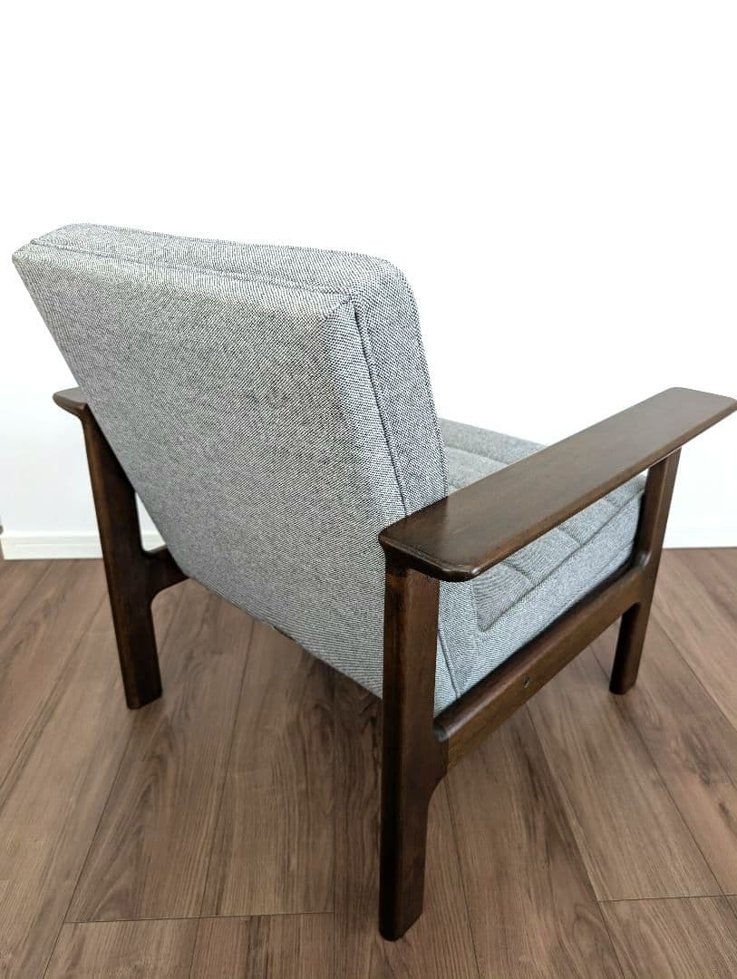 【希少】カリモク ワイドアームチェア　ヴィンテージ