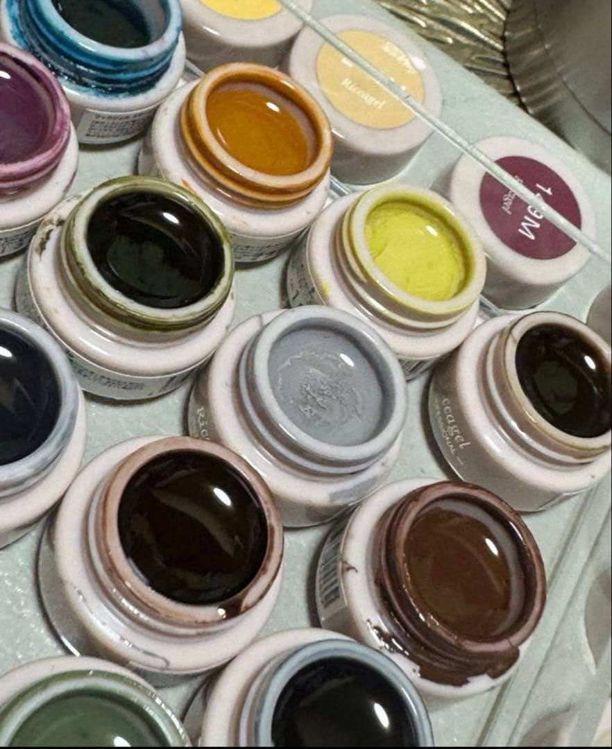 カラージェル30色 リッカジェル 27色 プリジェル3色