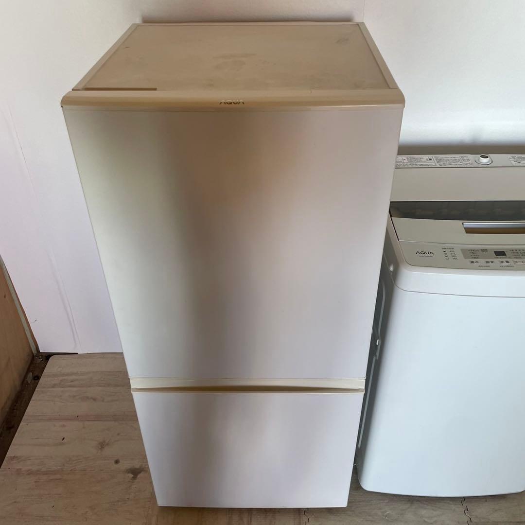 配送設置無料　AQUA冷蔵庫洗濯機セット　3002