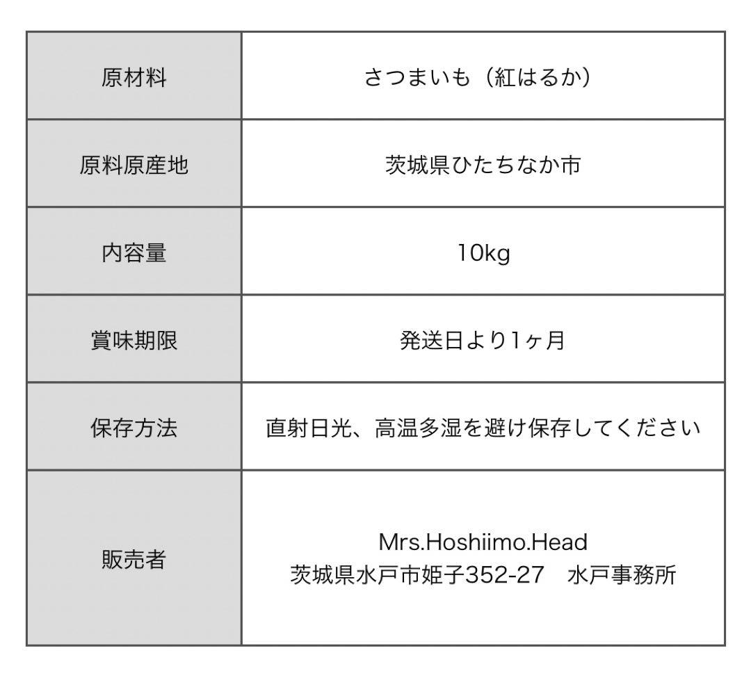 干し芋　ひたちなか産　紅はるか 切り落とし 10kg(梱包込み) No.27