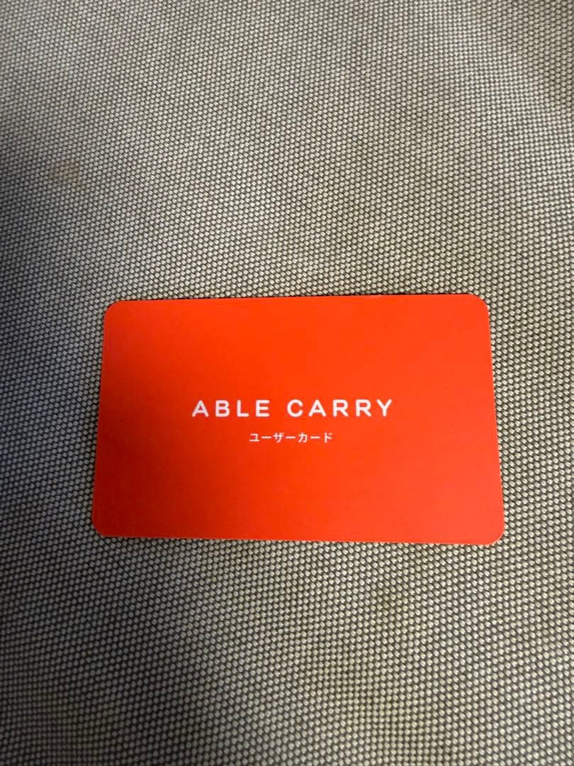 ABLECARRY バックパック　max backpack エイブルキャリー
