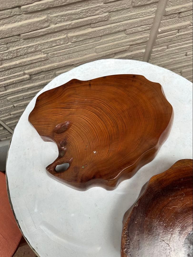 希少品　屋久杉の花瓶　壺 土台