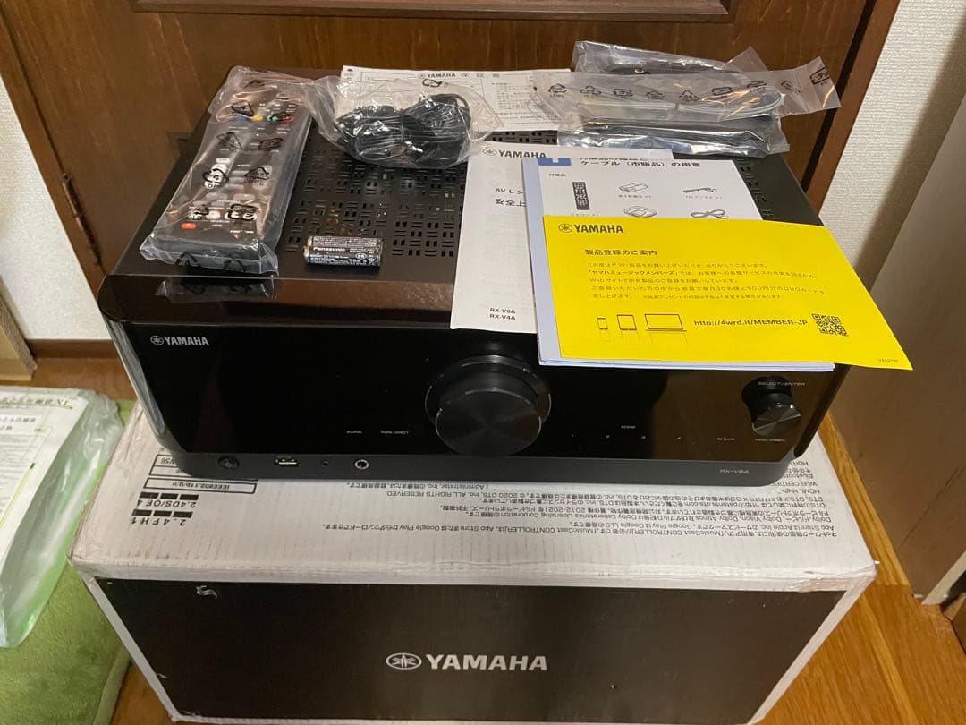 YAMAHA RX-V6A AVアンプ 未使用品 付属品完備