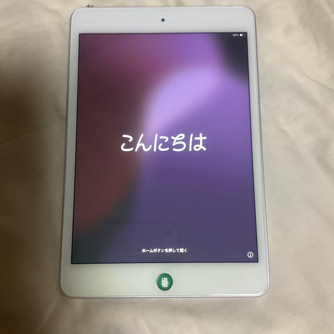 iPad mini 5 Wi‑Fiモデル 256GB シルバー　※電源ボタン陥没
