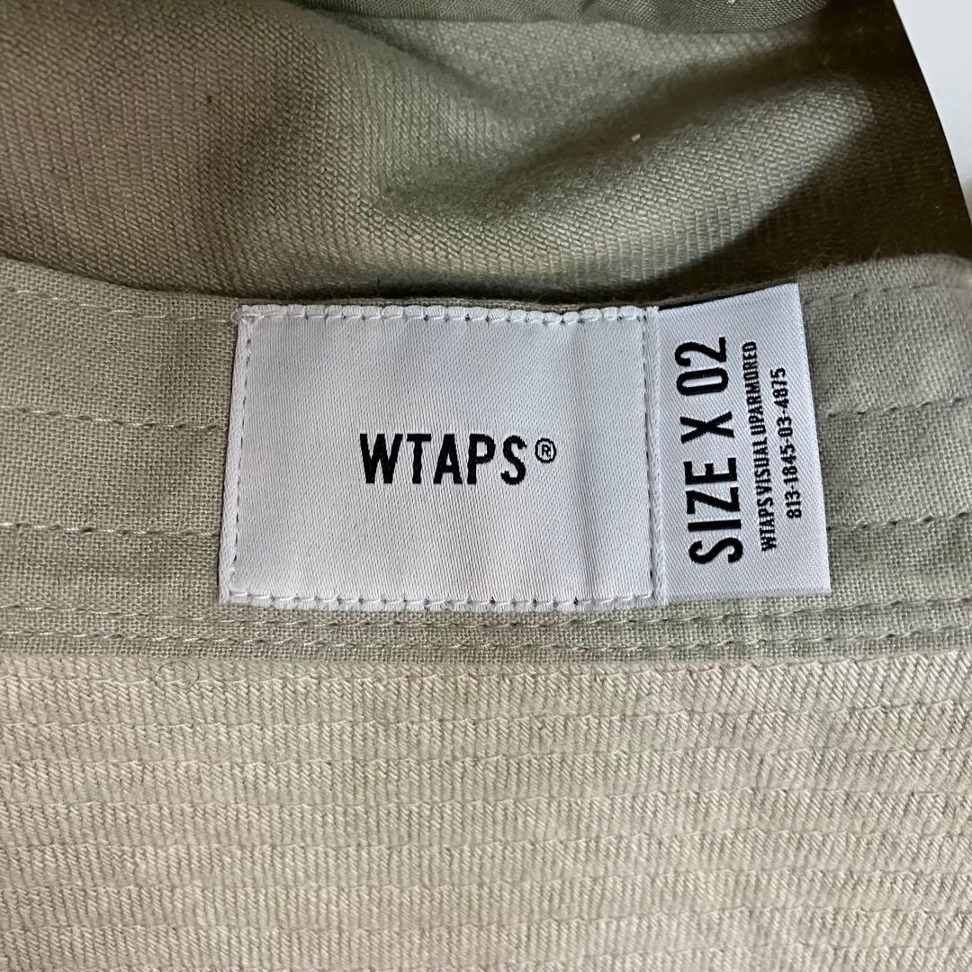 WTAPS ダブルタップス バケハ コットン デニム サイズ2 ベージュ系