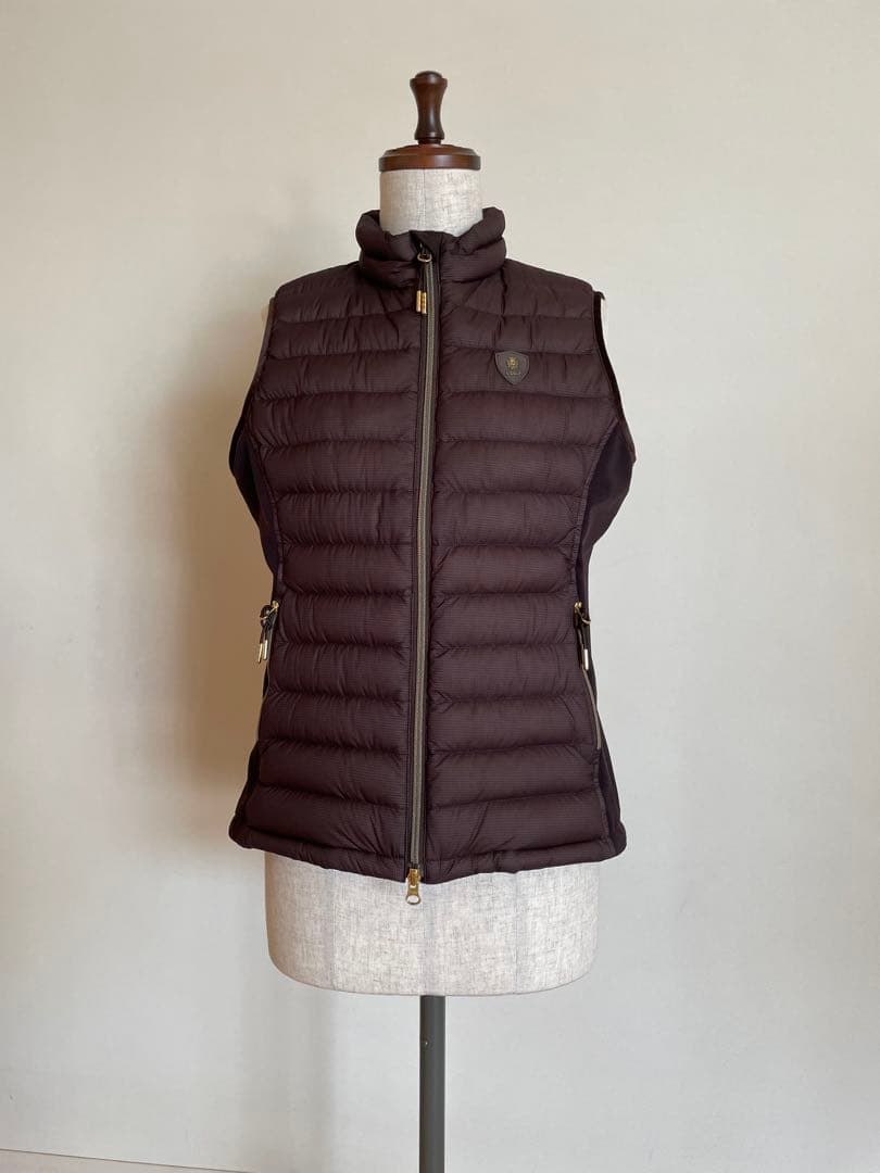 [美品] フェリージFelisi ダウンベスト レディース