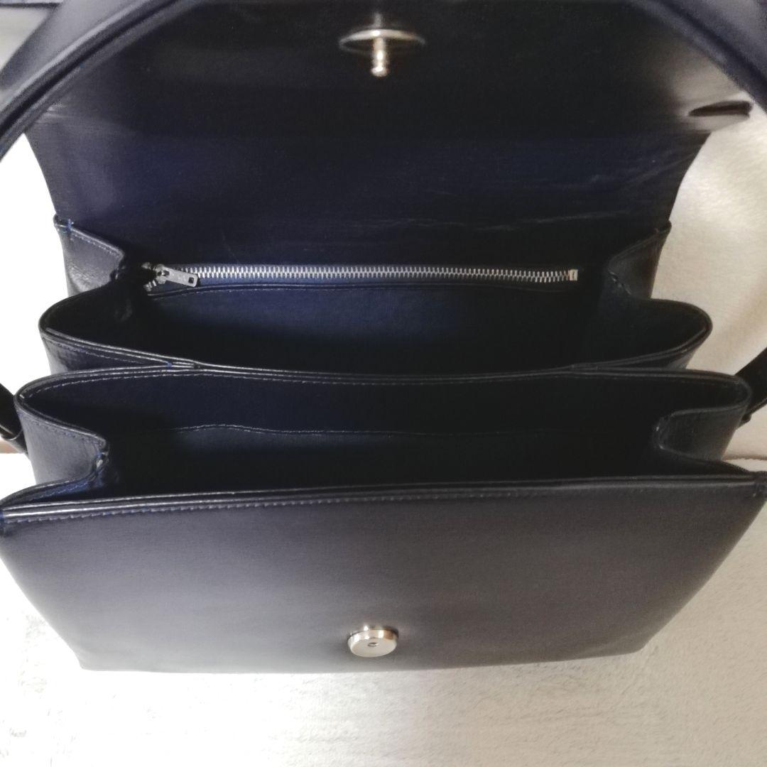 WAKO 銀座和光 フォーマル ハンドバッグ 紺/ネイビー