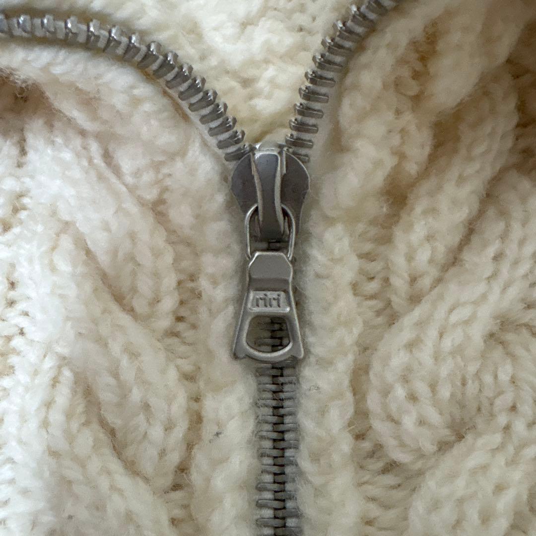 k*f様 DRIES VAN NOTEN アイボリー ドライバーズニット　Sサイ