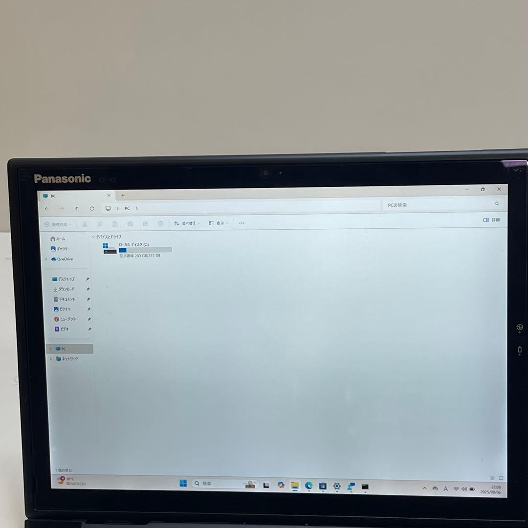 Windowsタブレット本体 #078 Panasonic CF-XZ6 2in1 i5-7300U 8GB