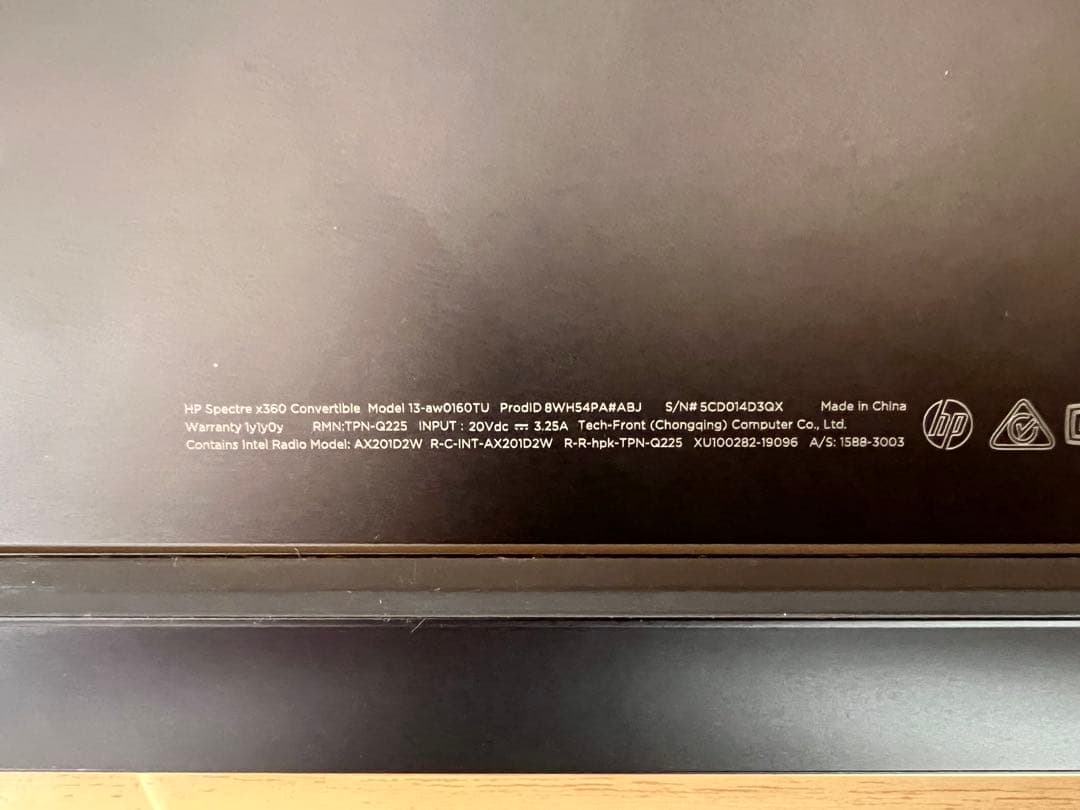 Windowsノート本体 HP Spectre x360 13 1TB 16GB