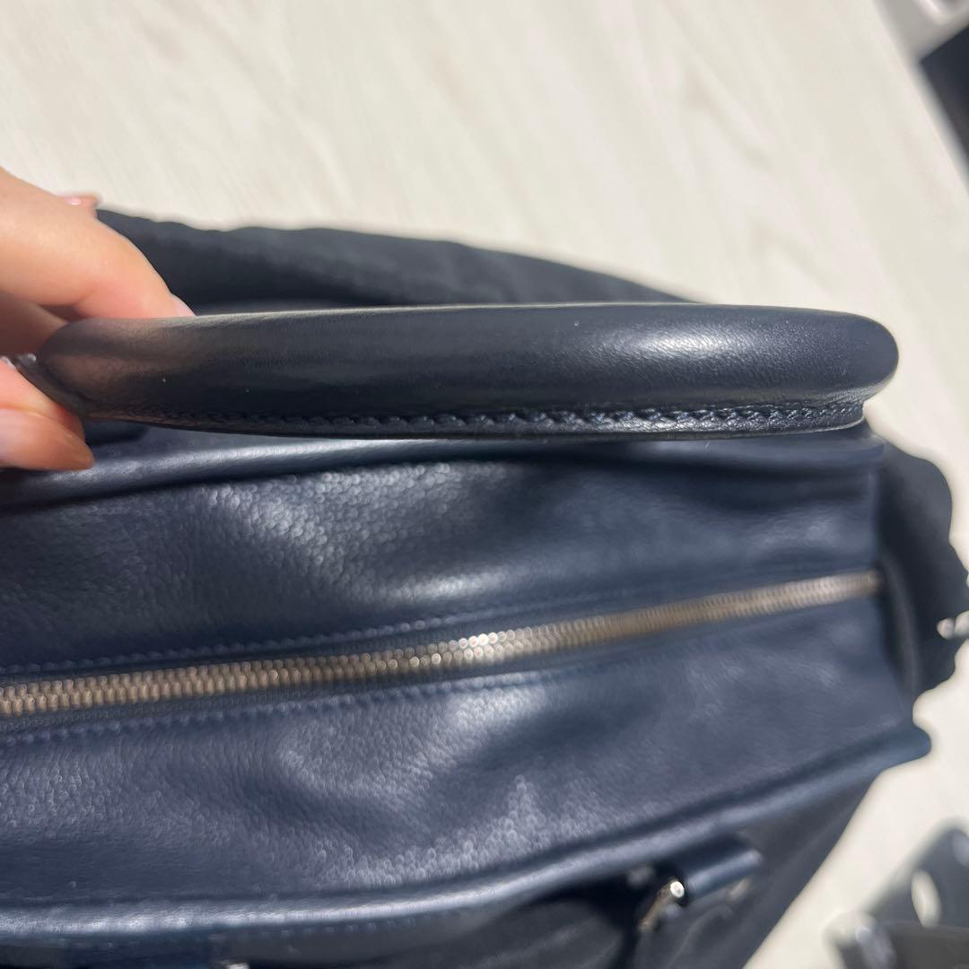 LOEWE 紺 アマソナ バッグ