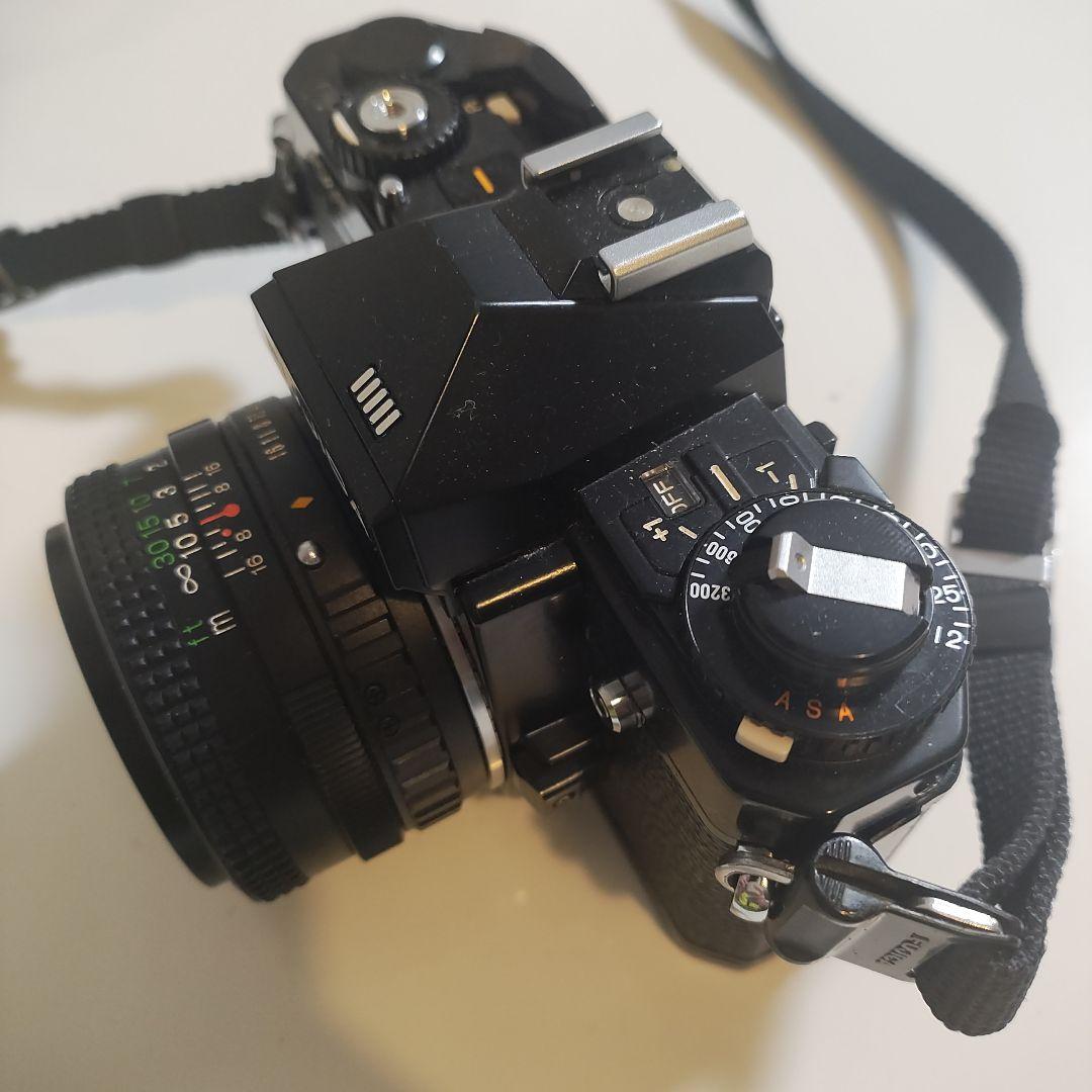 FUJICA AX-5 一眼レフカメラ 替えレンズ カバー付き